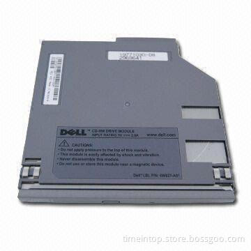 24x CD-RW Drive for Dell D600 Series with 2MB Buffer Capacity and Tray Load Drive